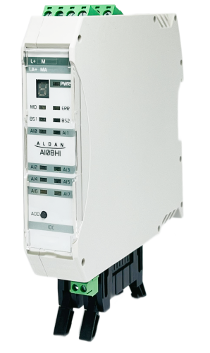 ALDAN A1-M-AI08-00H2A Модуль аналогового ввода AI08H 8хAI HART, 0,1%, общая Г/И