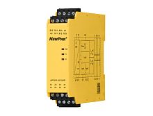 NPFSR-K122MD Реле безопасности NPFSR-K122MD, 2NO+2NC, 24В AC/DC, SIL3