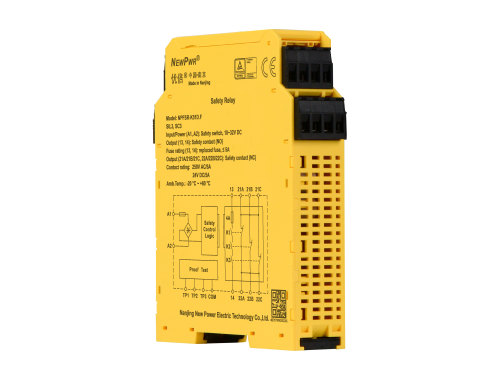 NPFSR-K51D.F Реле безопасности NPFSR-K51D.F 1хDO, 1NO+1NC, 24В DC, SIL3 фото 3